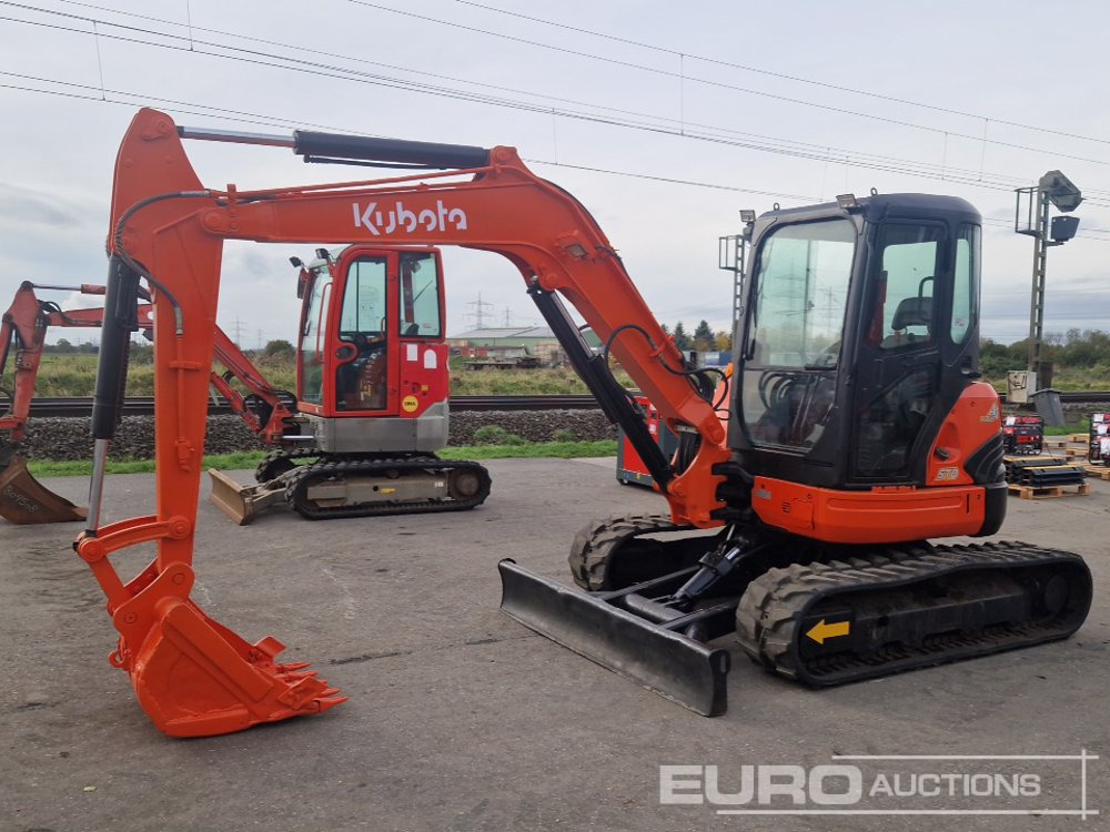 Kubota 55U - Miniexcavadora: foto 1 Kubota 55U - Miniexcavadora: foto 1