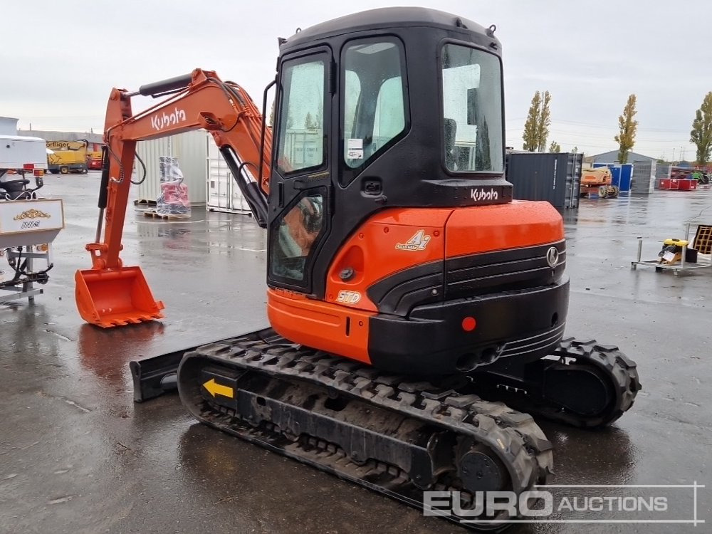 Kubota 55U - Miniexcavadora: foto 3 Kubota 55U - Miniexcavadora: foto 3