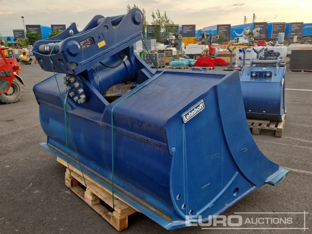 Lehnhoff Hydraulic Tilt Ditching Bucket, OilQuick OQ80 - Cazo: foto 3 Lehnhoff Hydraulic Tilt Ditching Bucket, OilQuick OQ80 - Cazo: foto 3