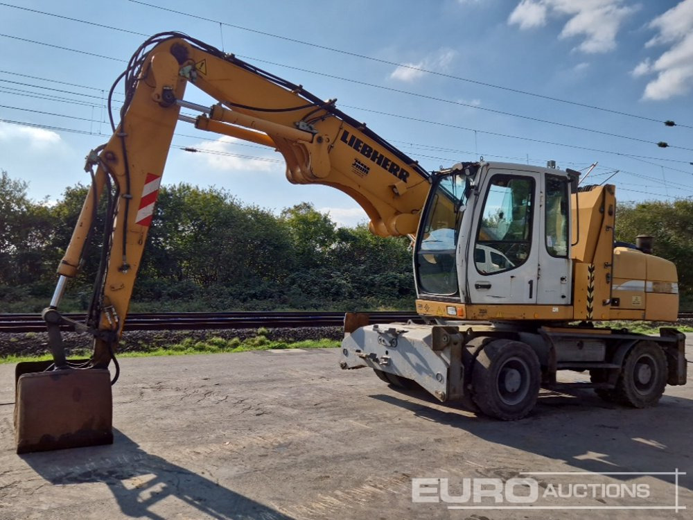 Liebherr A316 LITRONIC - Excavadora de ruedas: foto 1 Liebherr A316 LITRONIC - Excavadora de ruedas: foto 1
