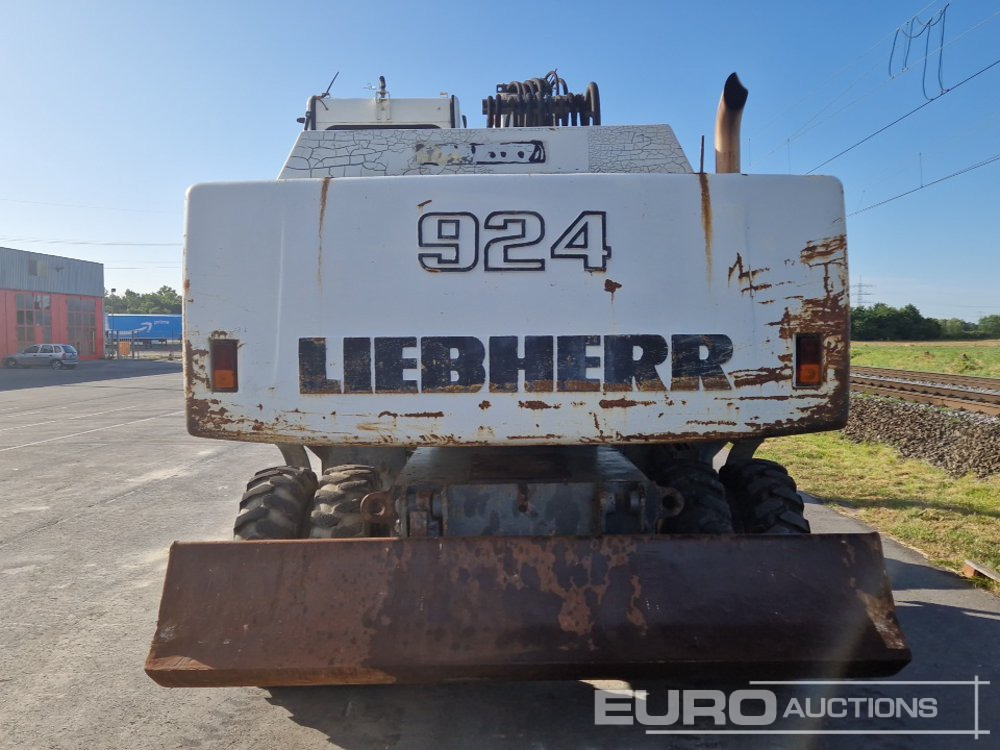 Liebherr A924 LITRONIC - Excavadora de ruedas: foto 4 Liebherr A924 LITRONIC - Excavadora de ruedas: foto 4