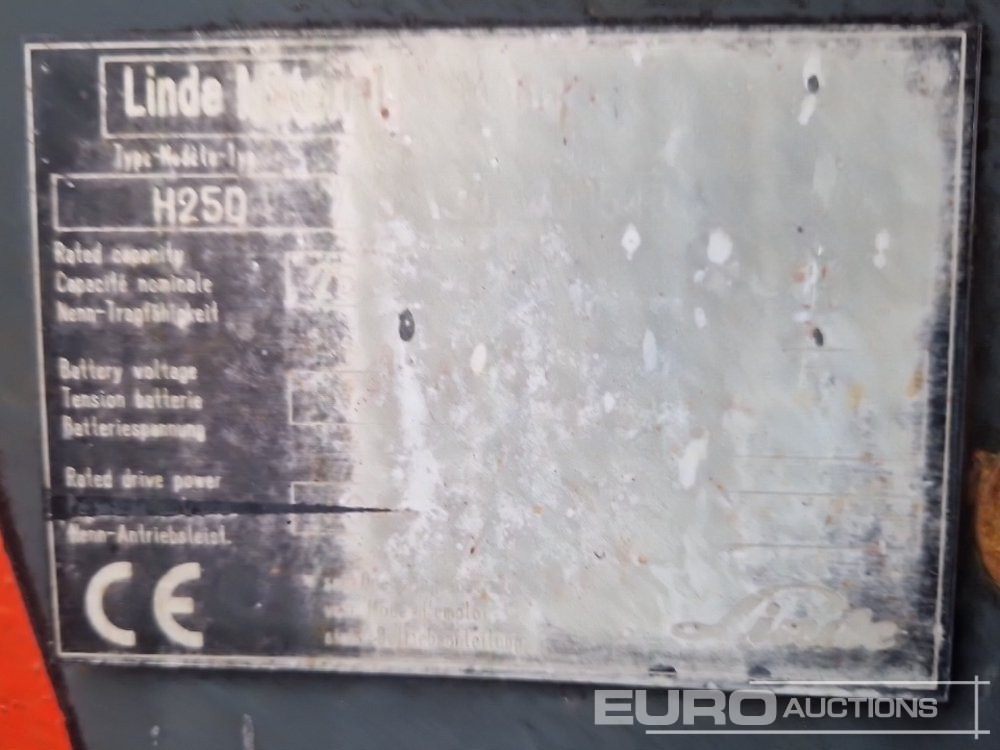 Carretilla elevadora diésel Linde H25: foto 24 Carretilla elevadora diésel Linde H25: foto 24