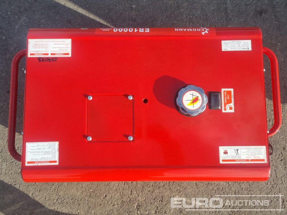 Generador industriale Unused ERDMANN ER10000 12kVA Diesel Generator Set, 10kW, 3 Phase, 220/380V, 50Hz, Sound Suppression: foto 8