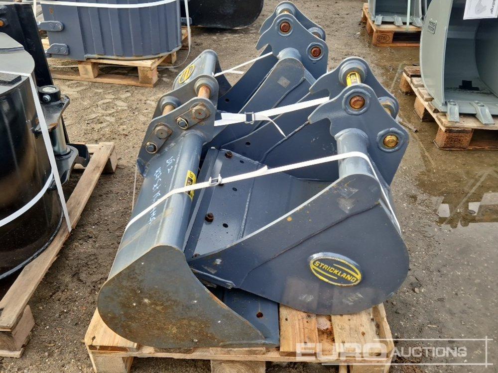 Cazo nuevo Unused Strickland 48", 24", 18" Bucket Set to suit Kubota U27 (3 of): foto 6