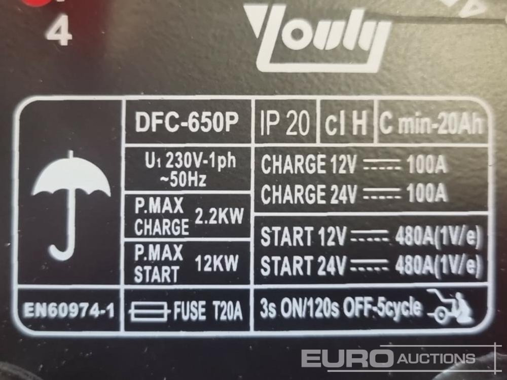 Equipo de taller Unused Youli DFC-650P: foto 8