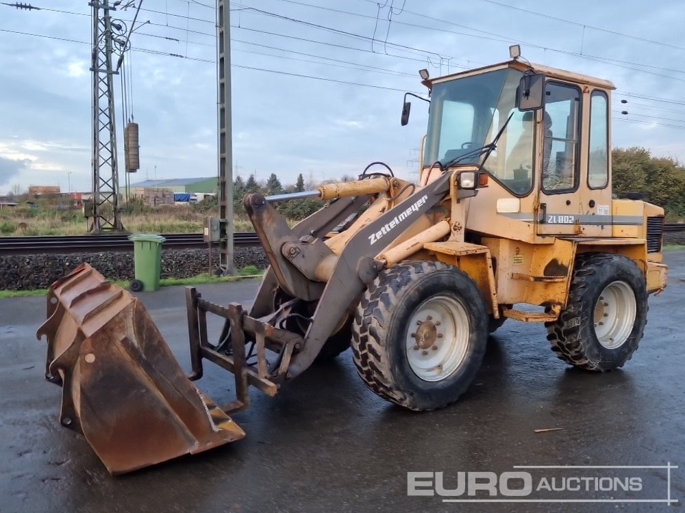 Zettelmeyer ZL802 - Cargadora de ruedas: foto 1 Zettelmeyer ZL802 - Cargadora de ruedas: foto 1