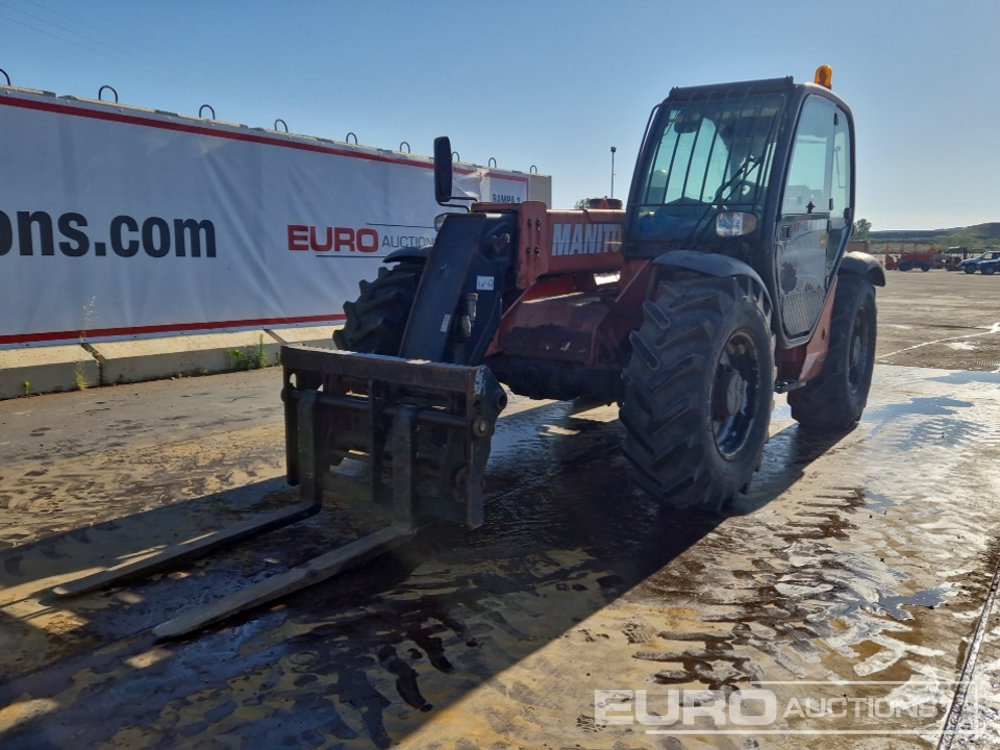2012 Manitou MT732 - Manipulador telescópico: foto 1 2012 Manitou MT732 - Manipulador telescópico: foto 1