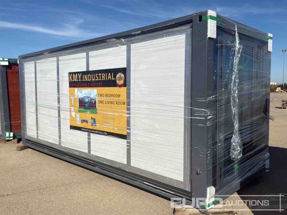 2025 KMY Industrial Expandable Container House, Two Bedrooms, One Living Room, C/W Shower Room, Wash Basin, Toilet, L-Shaped Cabinet - Casa contenedor: foto 4 2025 KMY Industrial Expandable Container House, Two Bedrooms, One Living Room, C/W Shower Room, Wash Basin, Toilet, L-Shaped Cabinet - Casa contenedor: foto 4