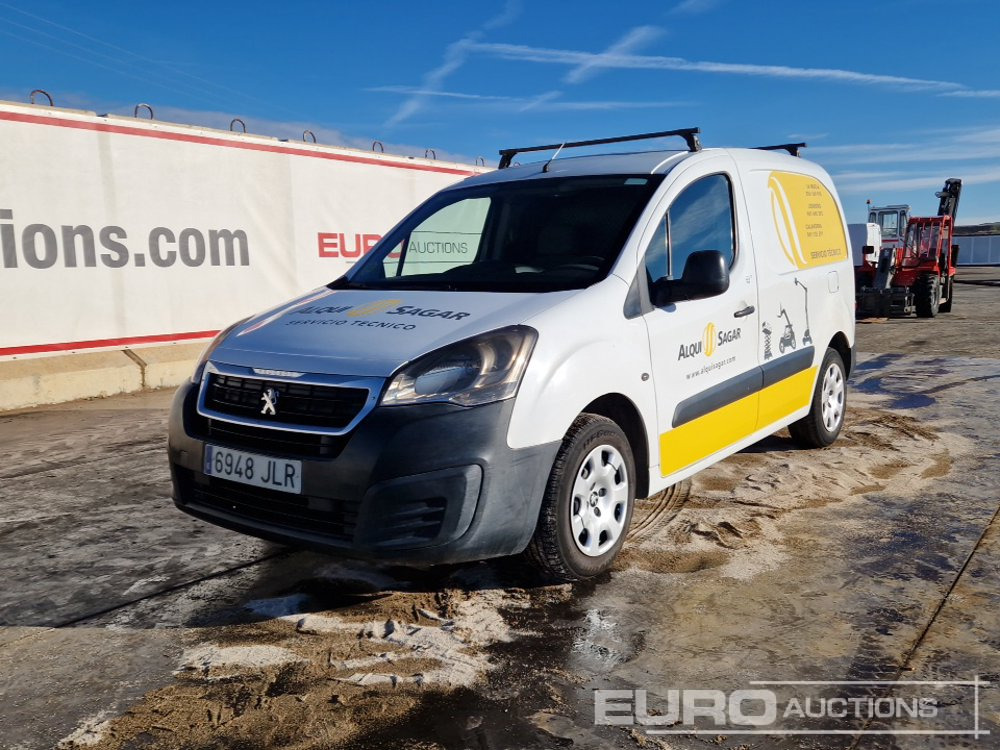 2016 Peugeot Partner 1.6HDI - Furgoneta: foto 1 2016 Peugeot Partner 1.6HDI - Furgoneta: foto 1