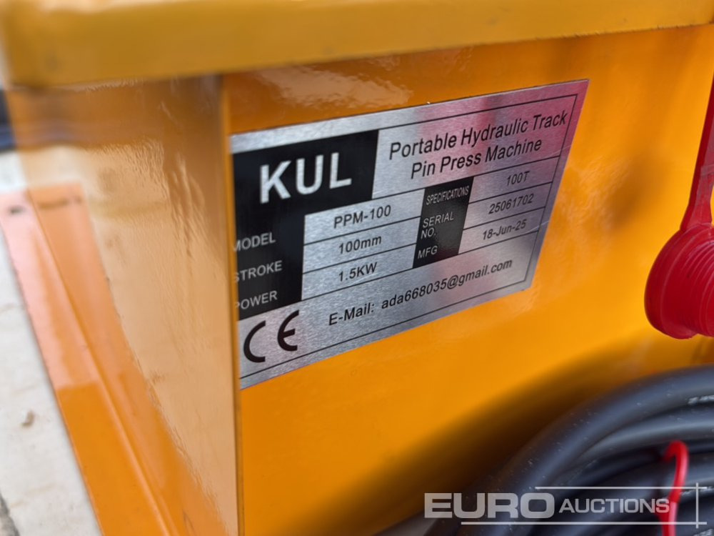 Equipo de taller Unused 2025 KUL PPM-100: foto 6