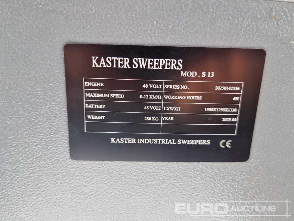 Barredora vial Unused 2025 Kaster S.13: foto 19 Barredora vial Unused 2025 Kaster S.13: foto 19