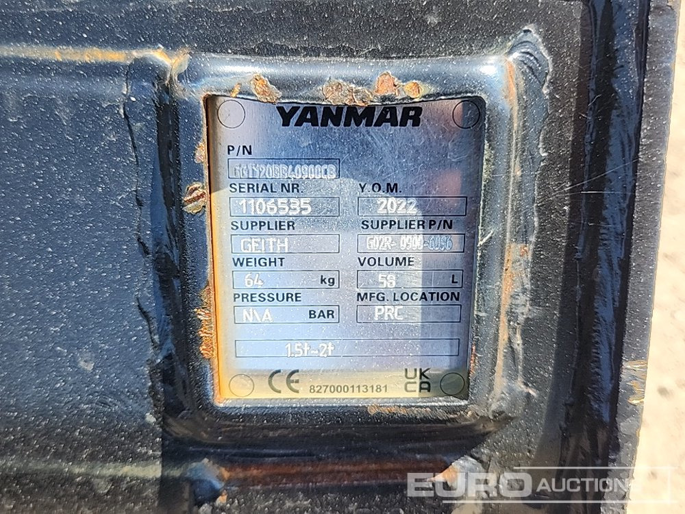 Unused Yanmar G02R-0900-6096 - Cazo: foto 5 Unused Yanmar G02R-0900-6096 - Cazo: foto 5