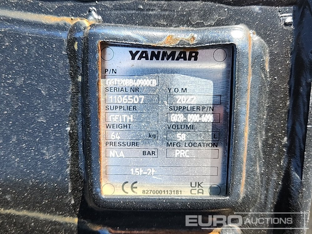 Unused Yanmar G02R-0900-6096 - Cazo: foto 5 Unused Yanmar G02R-0900-6096 - Cazo: foto 5