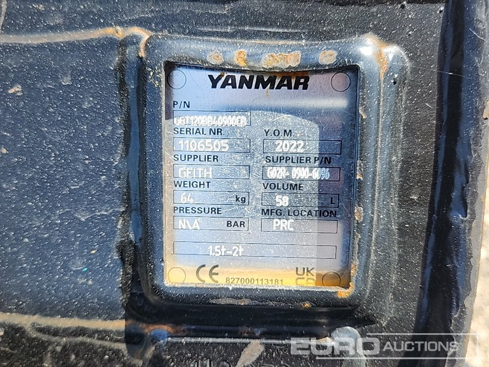 Unused Yanmar G02R-0900-6096 - Cazo: foto 5 Unused Yanmar G02R-0900-6096 - Cazo: foto 5