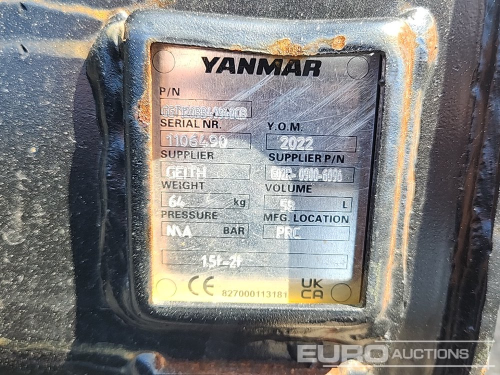 Unused Yanmar G02R-0900-6096 - Cazo: foto 5 Unused Yanmar G02R-0900-6096 - Cazo: foto 5