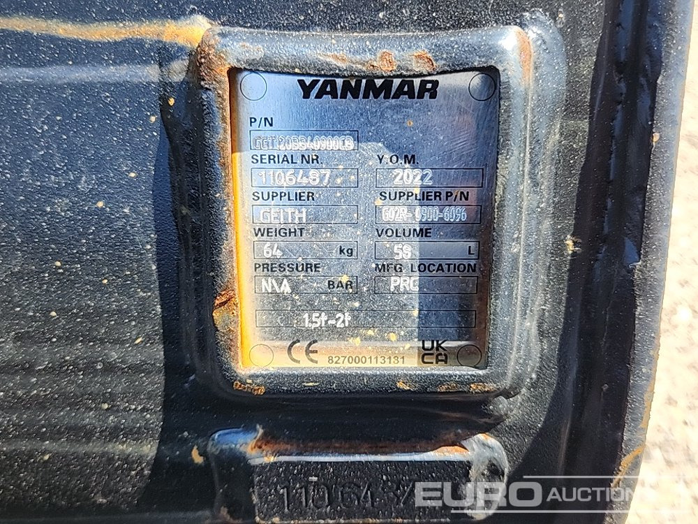 Unused Yanmar G02R-0900-6096 - Cazo: foto 5 Unused Yanmar G02R-0900-6096 - Cazo: foto 5