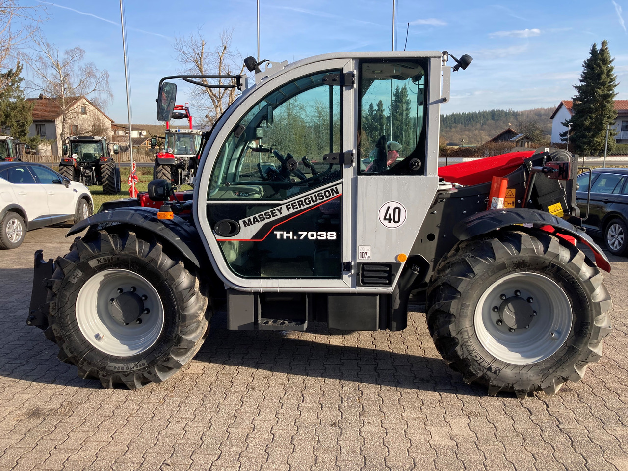 Massey Ferguson TH.7038 Standard Stage 5 Exclu - Manipulador telescópico: foto 1 Massey Ferguson TH.7038 Standard Stage 5 Exclu - Manipulador telescópico: foto 1