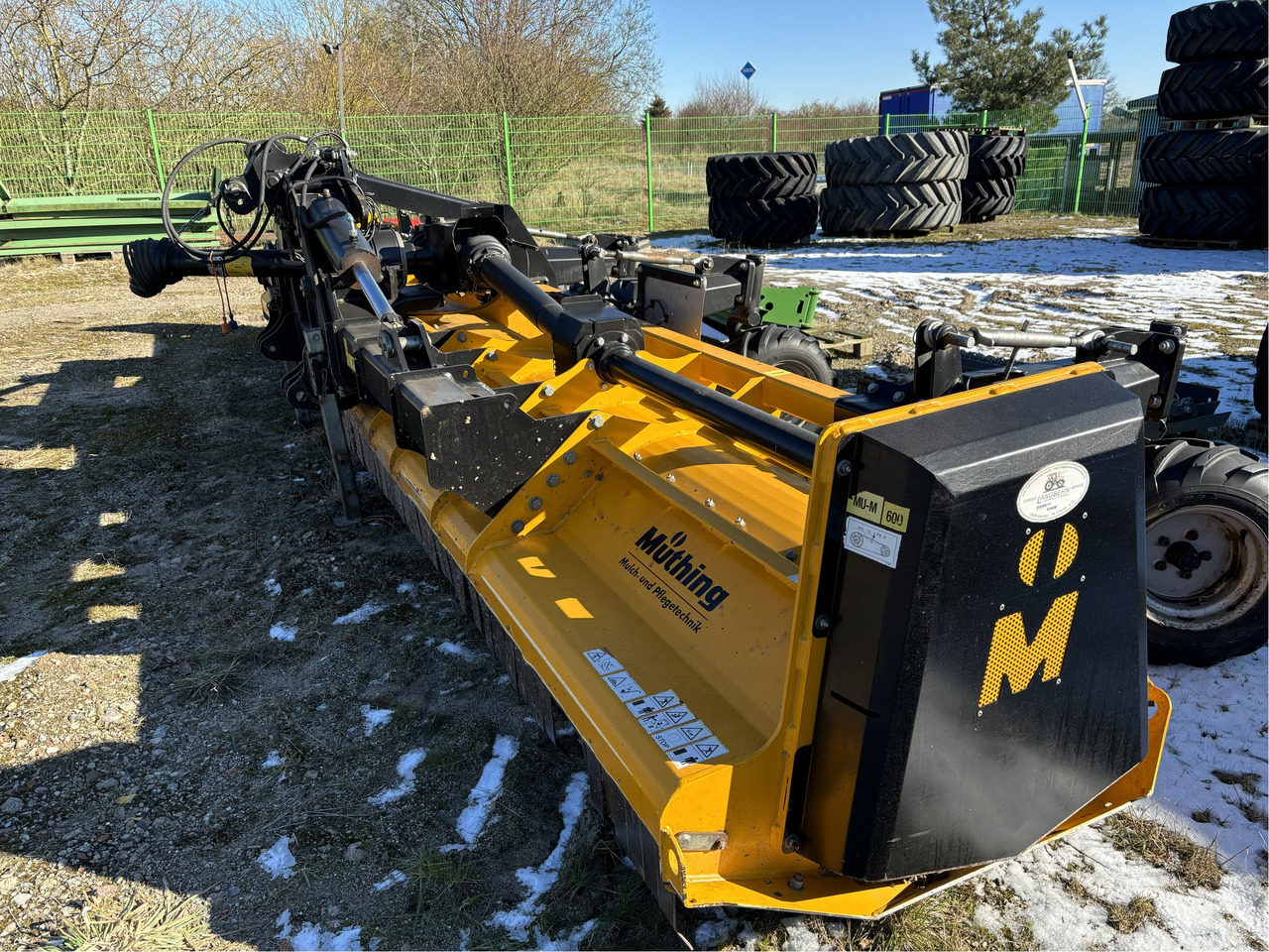 Müthing Mulcher MU-M 600/F - Desbrozadora de martillos: foto 5 Müthing Mulcher MU-M 600/F - Desbrozadora de martillos: foto 5