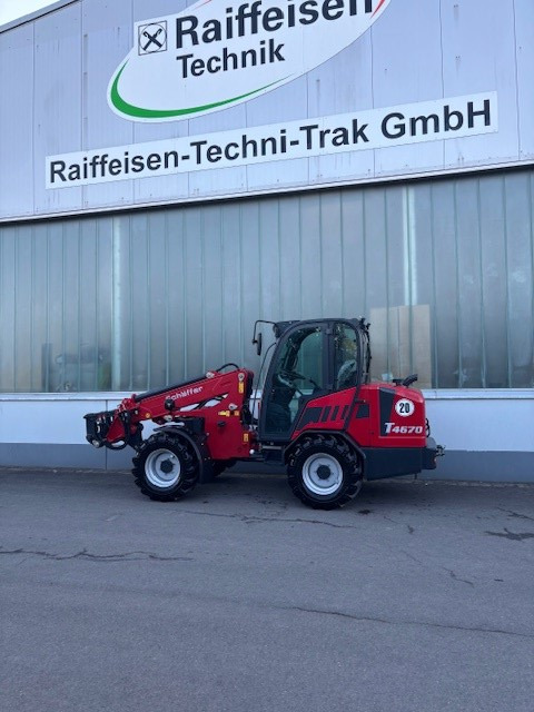 Schäffer Radlader 4670T-2 mit Kabine - Cargadora de ruedas: foto 1 Schäffer Radlader 4670T-2 mit Kabine - Cargadora de ruedas: foto 1