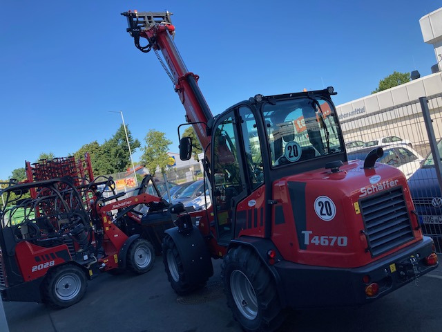 Schäffer Teleradlader Typ 4670 T-2 - Cargadora: foto 1 Schäffer Teleradlader Typ 4670 T-2 - Cargadora: foto 1