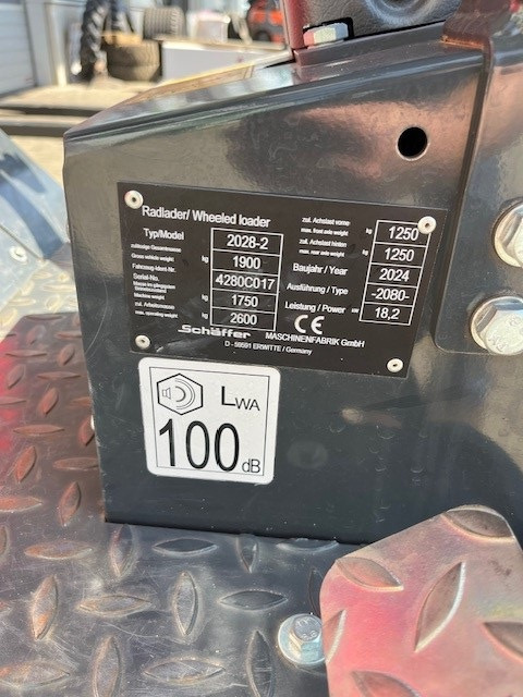 Schäffer Typ 2028-2 - Cargadora de ruedas: foto 3 Schäffer Typ 2028-2 - Cargadora de ruedas: foto 3