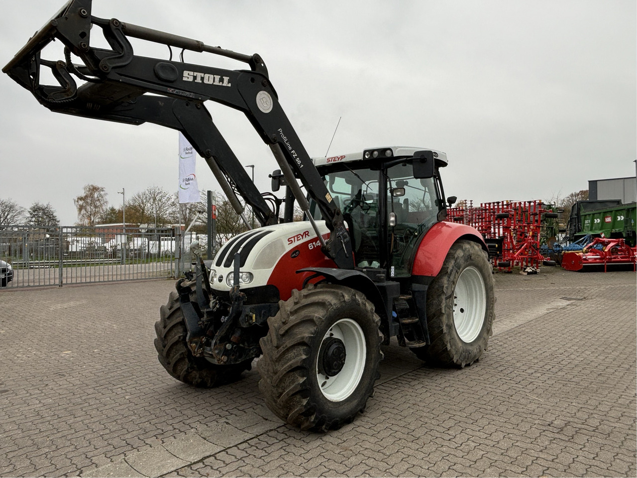 Steyr 6140 Profi Eco Teck - Tractor: foto 1 Steyr 6140 Profi Eco Teck - Tractor: foto 1