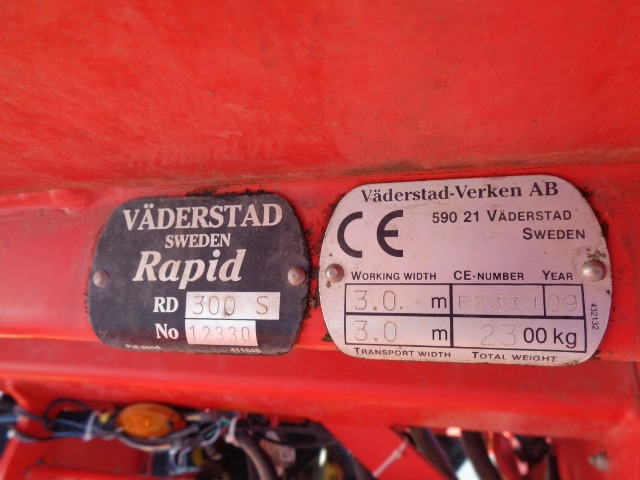 Väderstad Rapid RD 300 S XL Super - Sembradora: foto 2 Väderstad Rapid RD 300 S XL Super - Sembradora: foto 2
