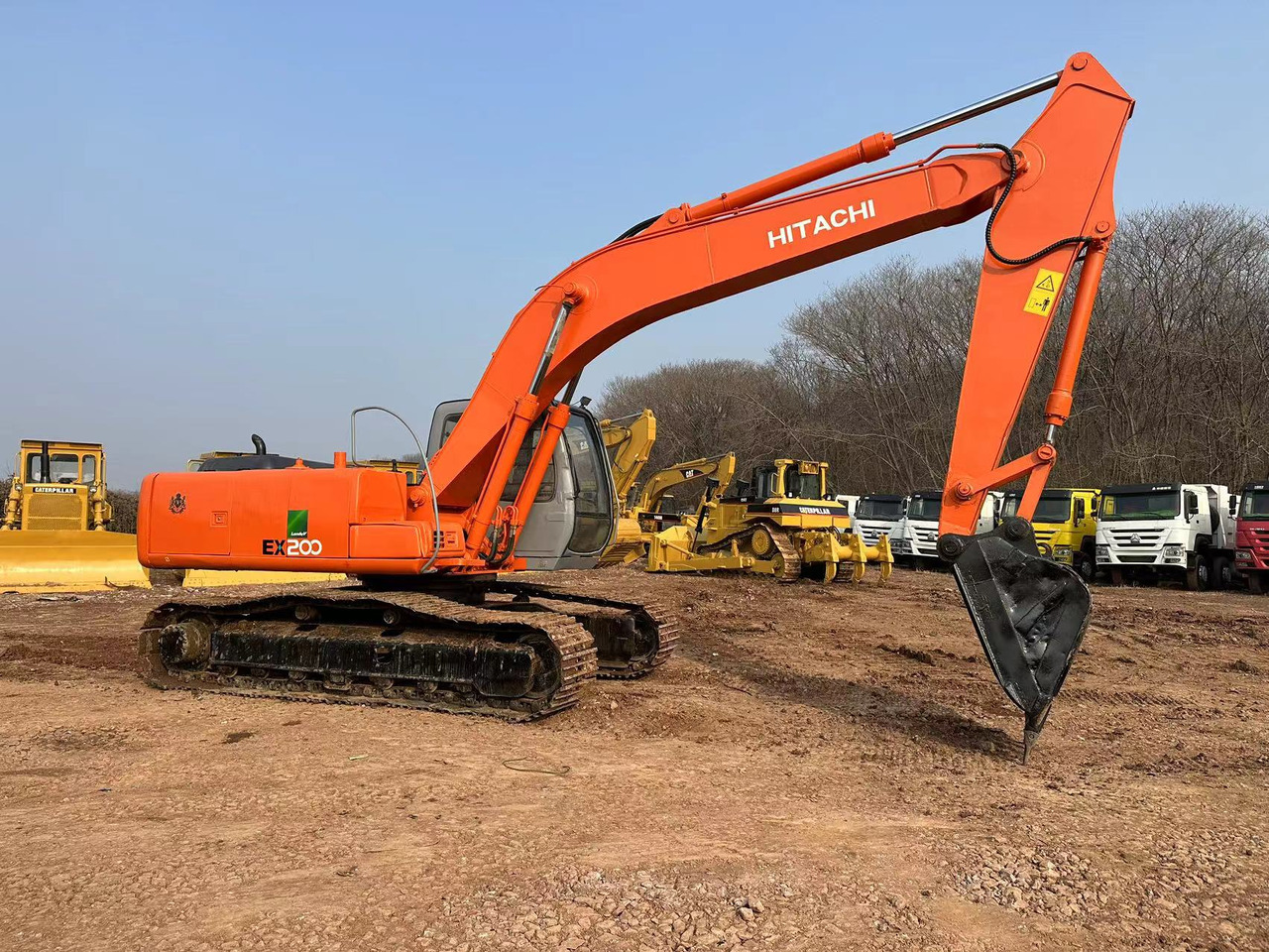 HITACHI EX200 - Excavadora: foto 4 HITACHI EX200 - Excavadora: foto 4