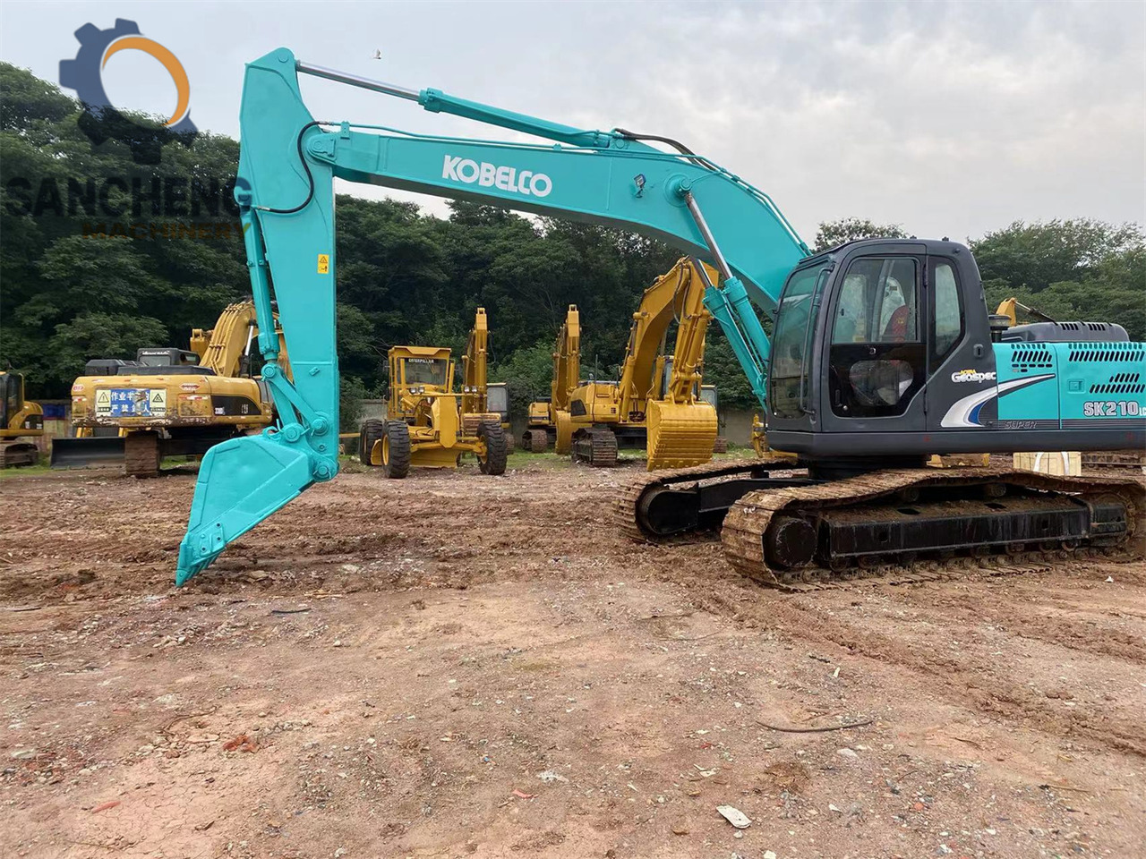 KOBELCO SK210LC-8 - Excavadora de cadenas: foto 3 KOBELCO SK210LC-8 - Excavadora de cadenas: foto 3