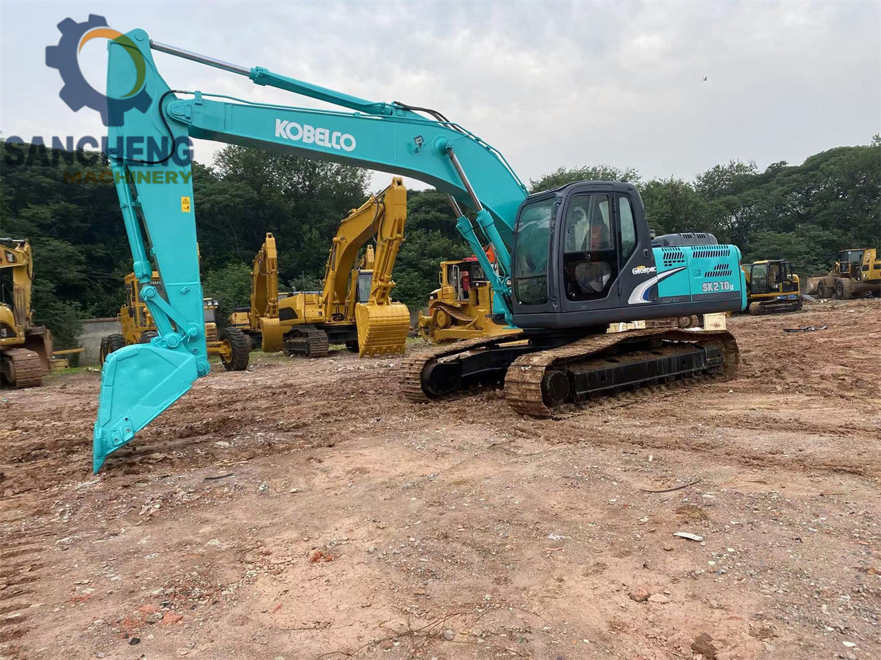KOBELCO SK210LC-8 - Excavadora de cadenas: foto 5 KOBELCO SK210LC-8 - Excavadora de cadenas: foto 5