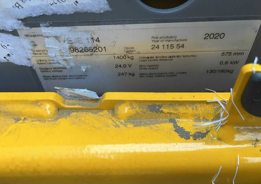 Jungheinrich EJE114 - Transpaleta: foto 4 Jungheinrich EJE114 - Transpaleta: foto 4