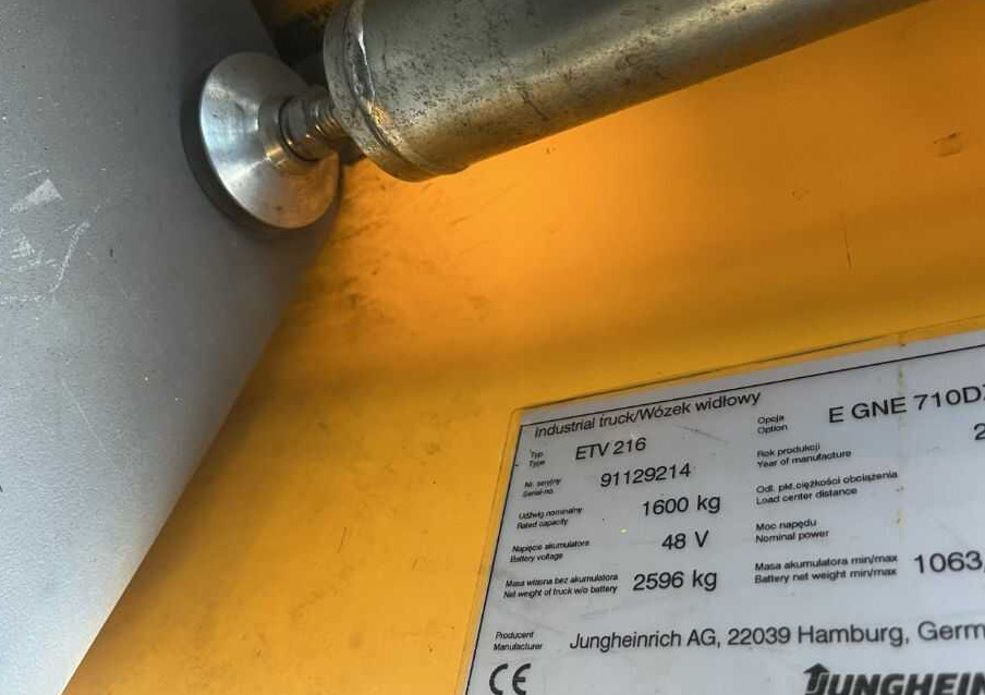 Jungheinrich ETV216 - Retráctil: foto 4 Jungheinrich ETV216 - Retráctil: foto 4