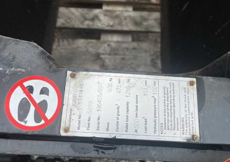 Kaup 1.5T414-1, Kartonklammer - Pinza: foto 5 Kaup 1.5T414-1, Kartonklammer - Pinza: foto 5