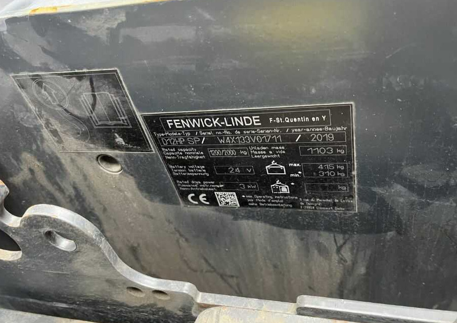 Linde D12HPSP - Apilador: foto 4 Linde D12HPSP - Apilador: foto 4