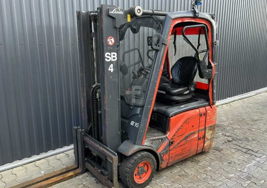 Linde E16-01 - Carretilla elevadora eléctrica: foto 1 Linde E16-01 - Carretilla elevadora eléctrica: foto 1