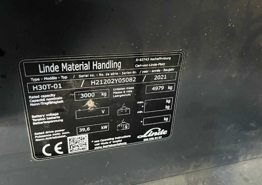 Linde H30T - Carretilla elevadora de gas: foto 4 Linde H30T - Carretilla elevadora de gas: foto 4