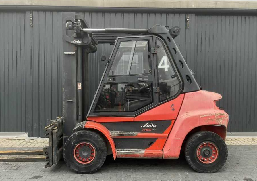 Linde H60D-03 - Carretilla elevadora diésel: foto 2 Linde H60D-03 - Carretilla elevadora diésel: foto 2
