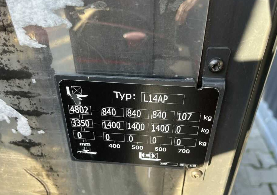 Linde L14AP - Apilador: foto 5 Linde L14AP - Apilador: foto 5