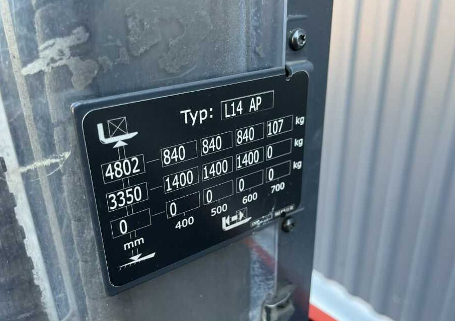 Apilador Linde L14AP: foto 7