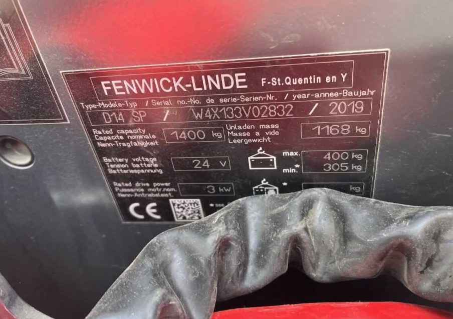 Linde L14LSP - Apilador: foto 4 Linde L14LSP - Apilador: foto 4