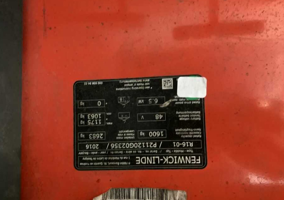 Linde R16-01 - Retráctil: foto 4 Linde R16-01 - Retráctil: foto 4