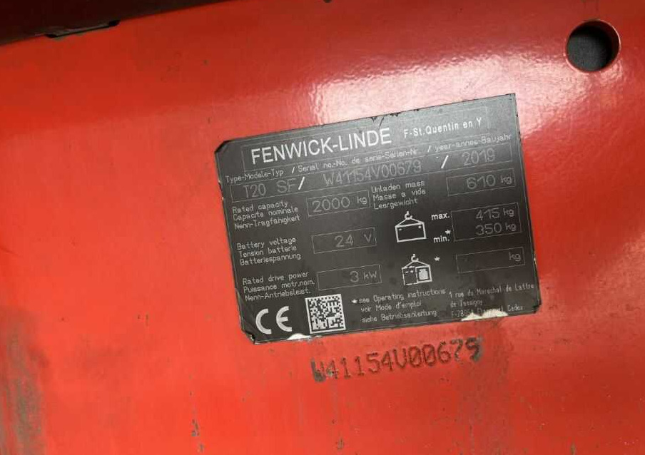 Linde T20SF - Transpaleta: foto 4 Linde T20SF - Transpaleta: foto 4