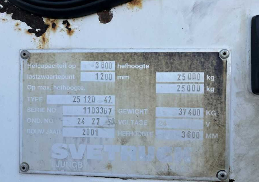Svetruck 25120-42 - Carretilla elevadora diésel: foto 4 Svetruck 25120-42 - Carretilla elevadora diésel: foto 4