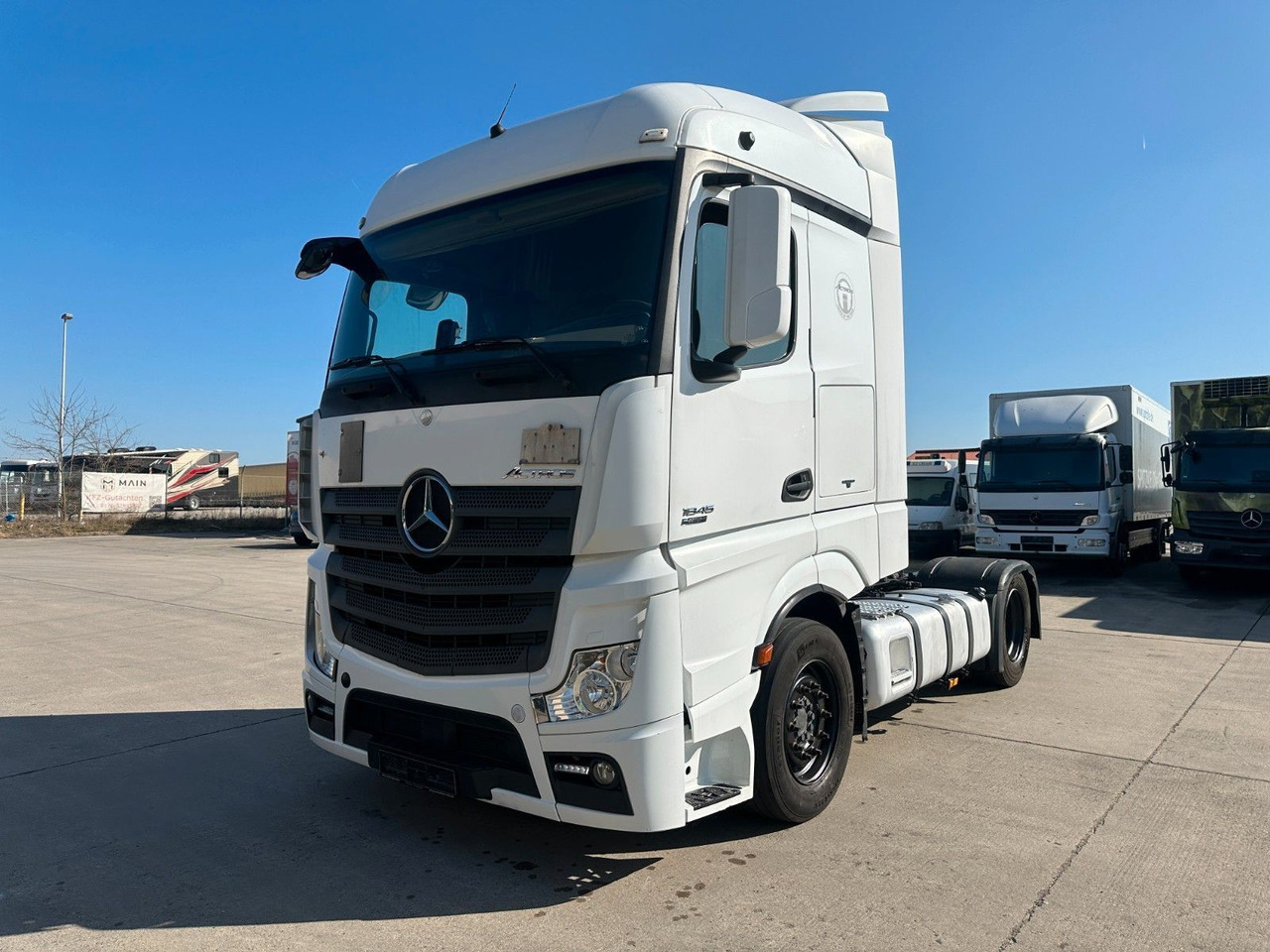 Mercedes-Benz ACTROS 1845 * BIGSPACE * EURO 5 *ABST.-SPUR-ASST - Cabeza tractora: foto 1 Mercedes-Benz ACTROS 1845 * BIGSPACE * EURO 5 *ABST.-SPUR-ASST - Cabeza tractora: foto 1