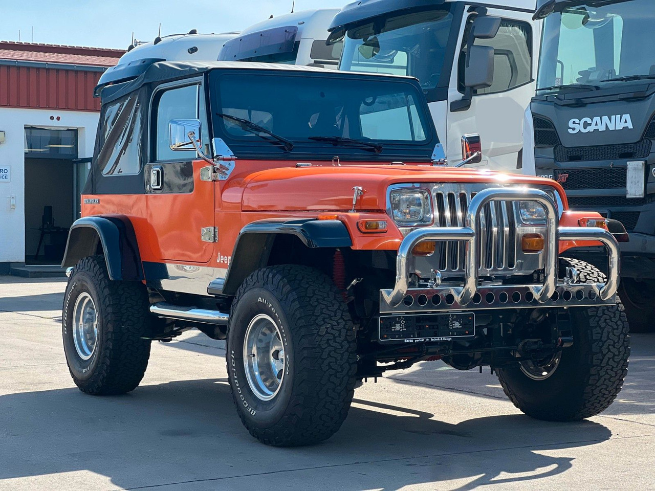 Jeep Wrangler * V8 UMBAU * OLDTIMER * TOP * - SUV/ Todoterreno: foto 3 Jeep Wrangler * V8 UMBAU * OLDTIMER * TOP * - SUV/ Todoterreno: foto 3