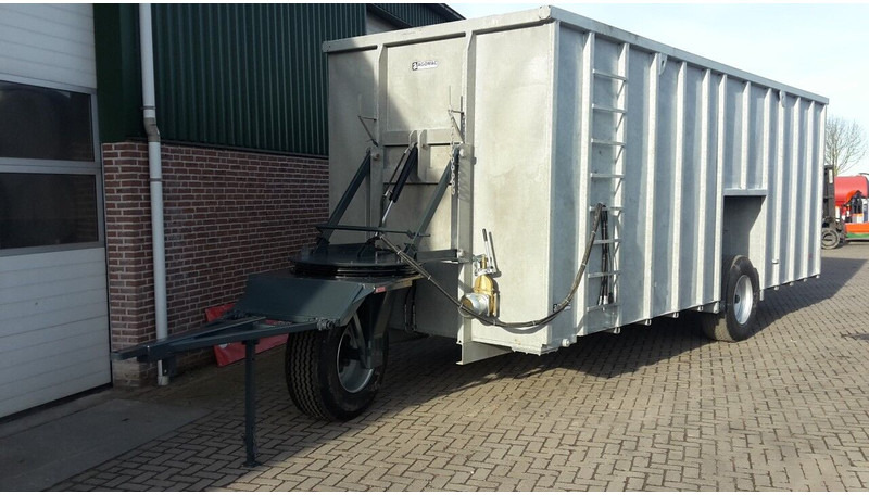 Mestcontainer met neuswiel - Esparcidor de fertilizantes: foto 2 Mestcontainer met neuswiel - Esparcidor de fertilizantes: foto 2