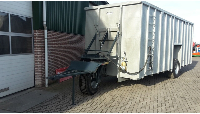 Mestcontainer met neuswiel - Esparcidor de fertilizantes: foto 5 Mestcontainer met neuswiel - Esparcidor de fertilizantes: foto 5
