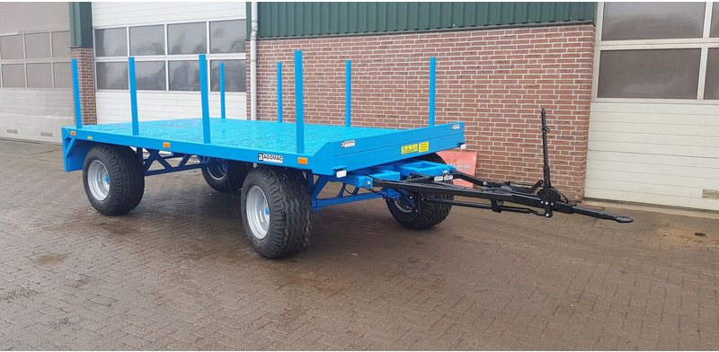 Agomac schamelbakkenwagen - Remolque: foto 2 Agomac schamelbakkenwagen - Remolque: foto 2