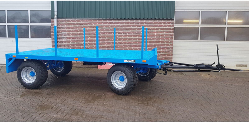 Agomac schamelbakkenwagen - Remolque: foto 1 Agomac schamelbakkenwagen - Remolque: foto 1