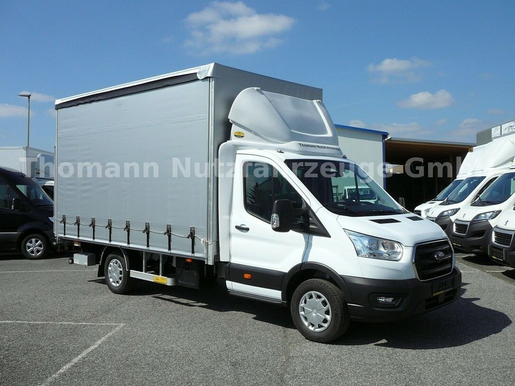 Ford Transit Pritsche Plane Ladebordwand Klima Temp. - Furgoneta con lona: foto 1 Ford Transit Pritsche Plane Ladebordwand Klima Temp. - Furgoneta con lona: foto 1